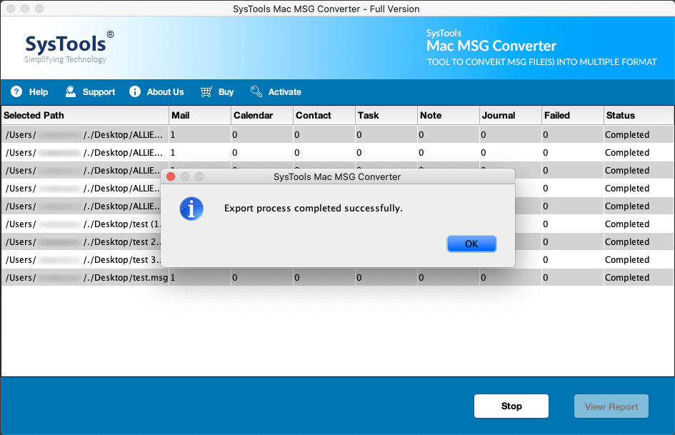 Save MSG Files to MBOX