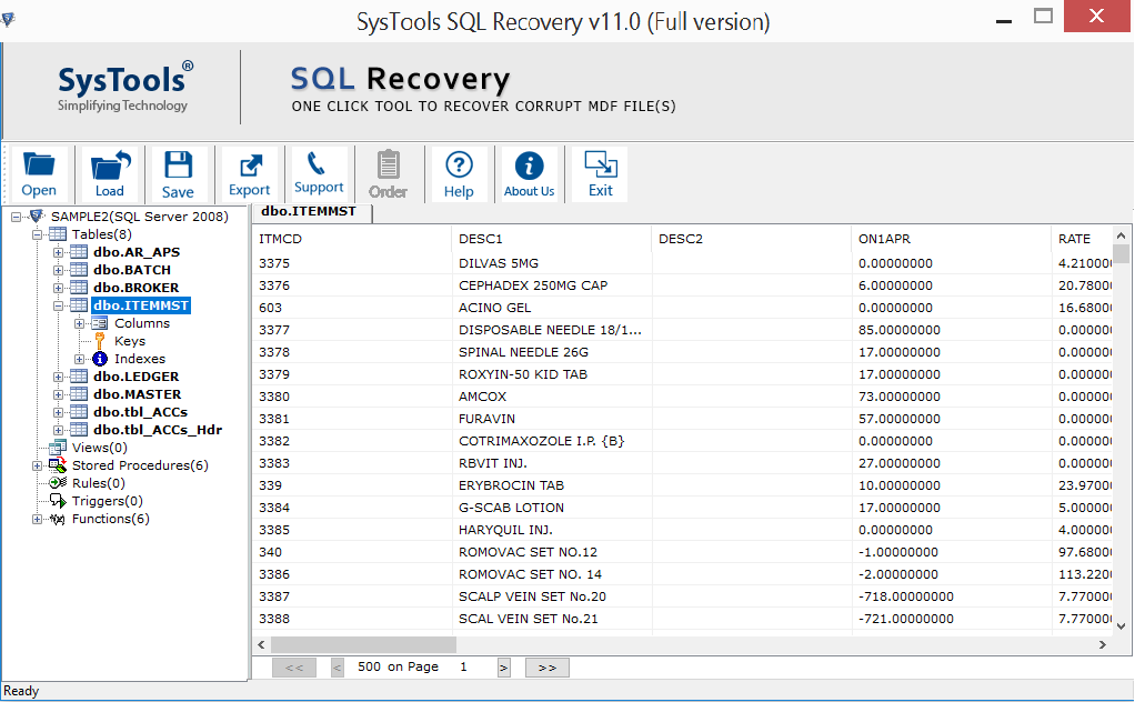 SQL datenbank wiederherstellung