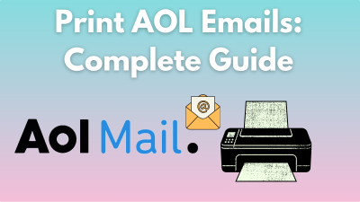 print aol emails