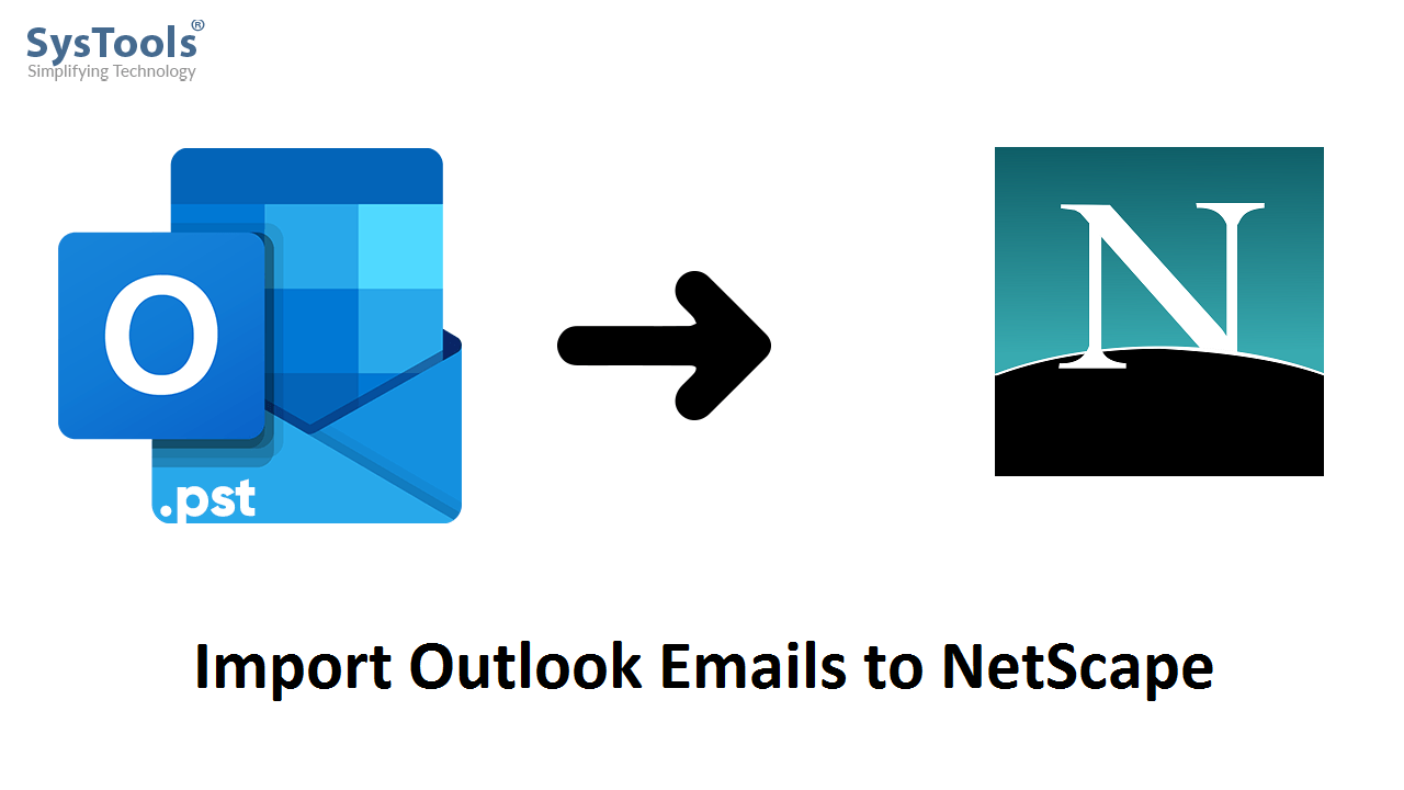 import outlook emails to netscape