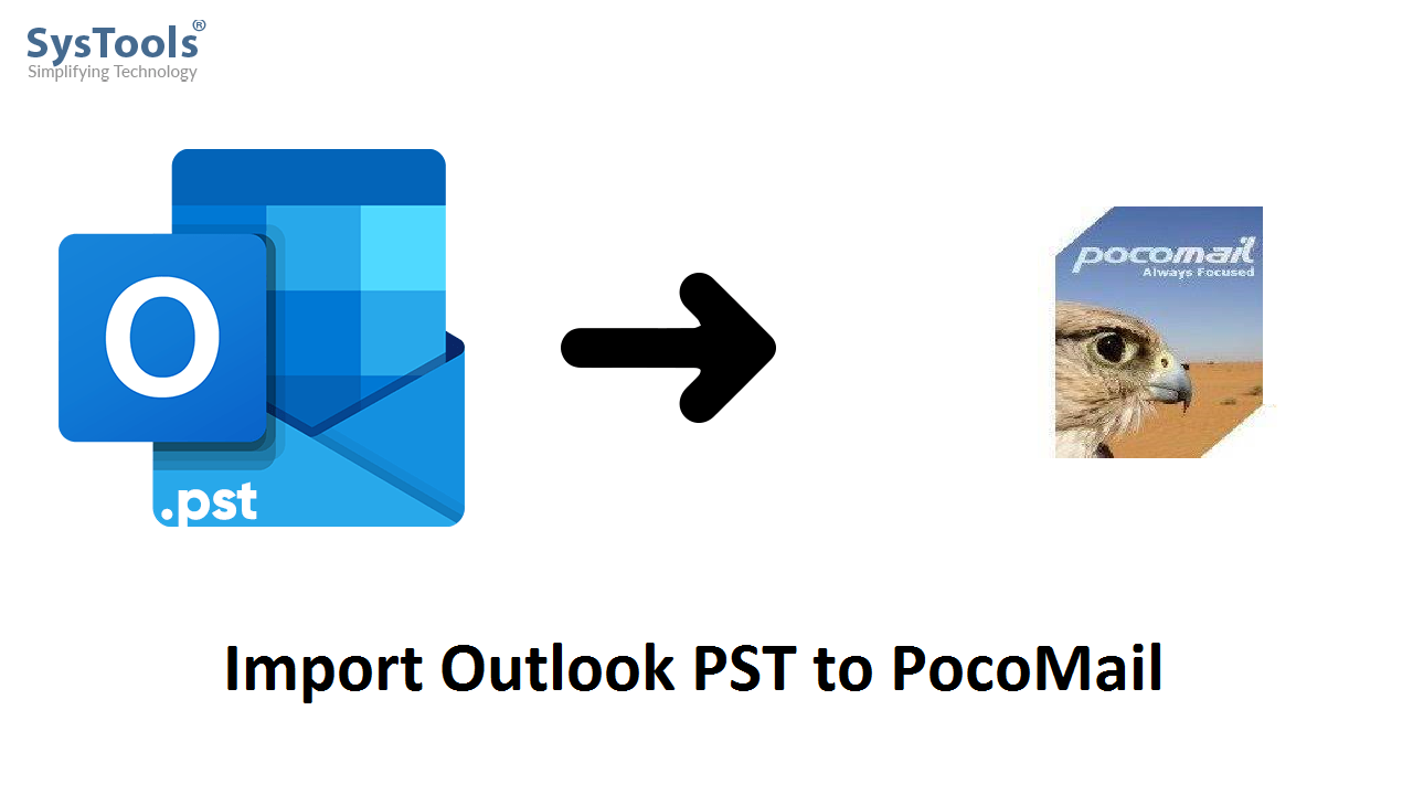 Import Outlook PST to PocoMail