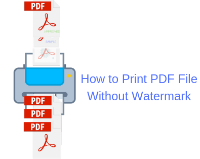 Print PDF Without Watermark