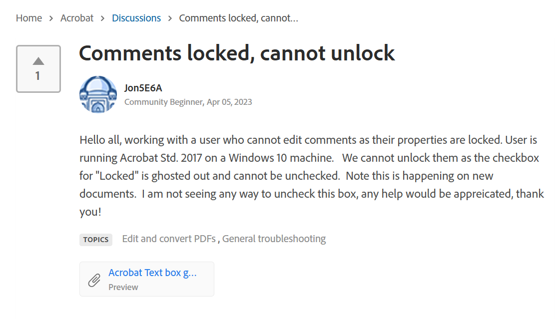 unable to add comments