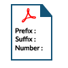 set PDF bates number