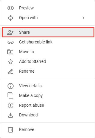 share