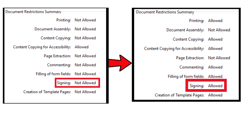 can't sign pdf in adobe reader