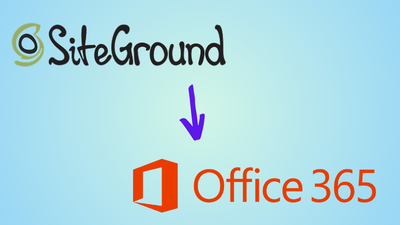 migrate Siteground to Office 365