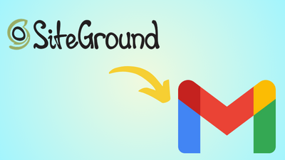 siteground to gmail