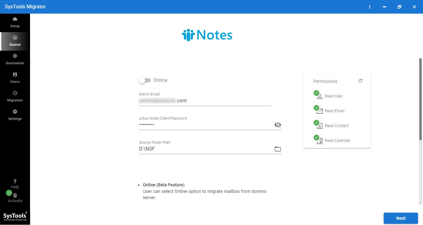 Select Office 365