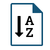Sort Data Items