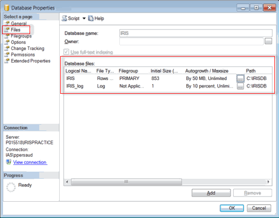 forensics Analysis of sql server