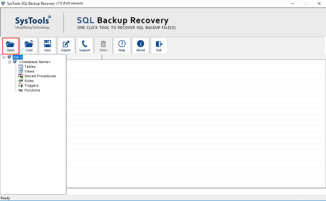 SQL BAK-Datei reparieren