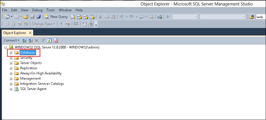 Attach MDF File
