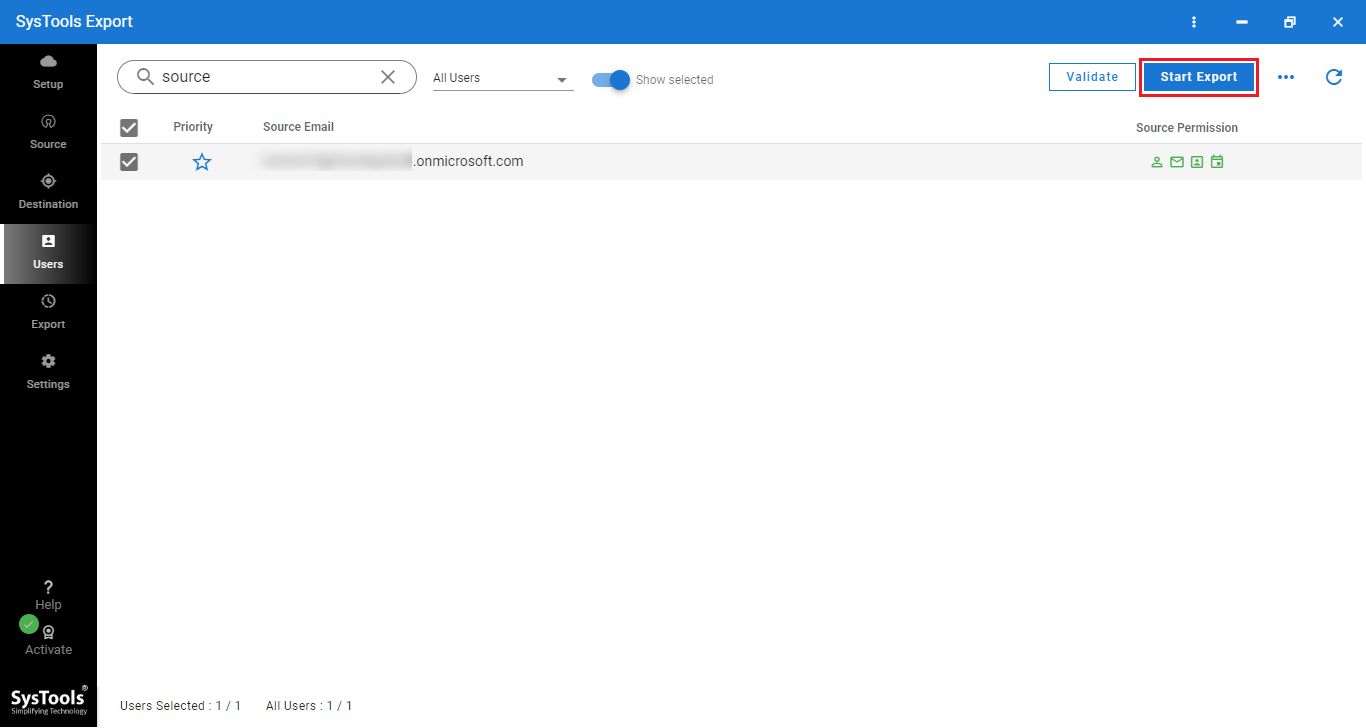 export office 365 emails