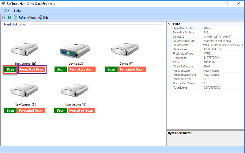 accidentally formatted external hard drive how to recover
