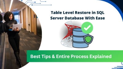 Table Level Restore in SQL