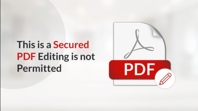 this is a secured document: editing not permitted