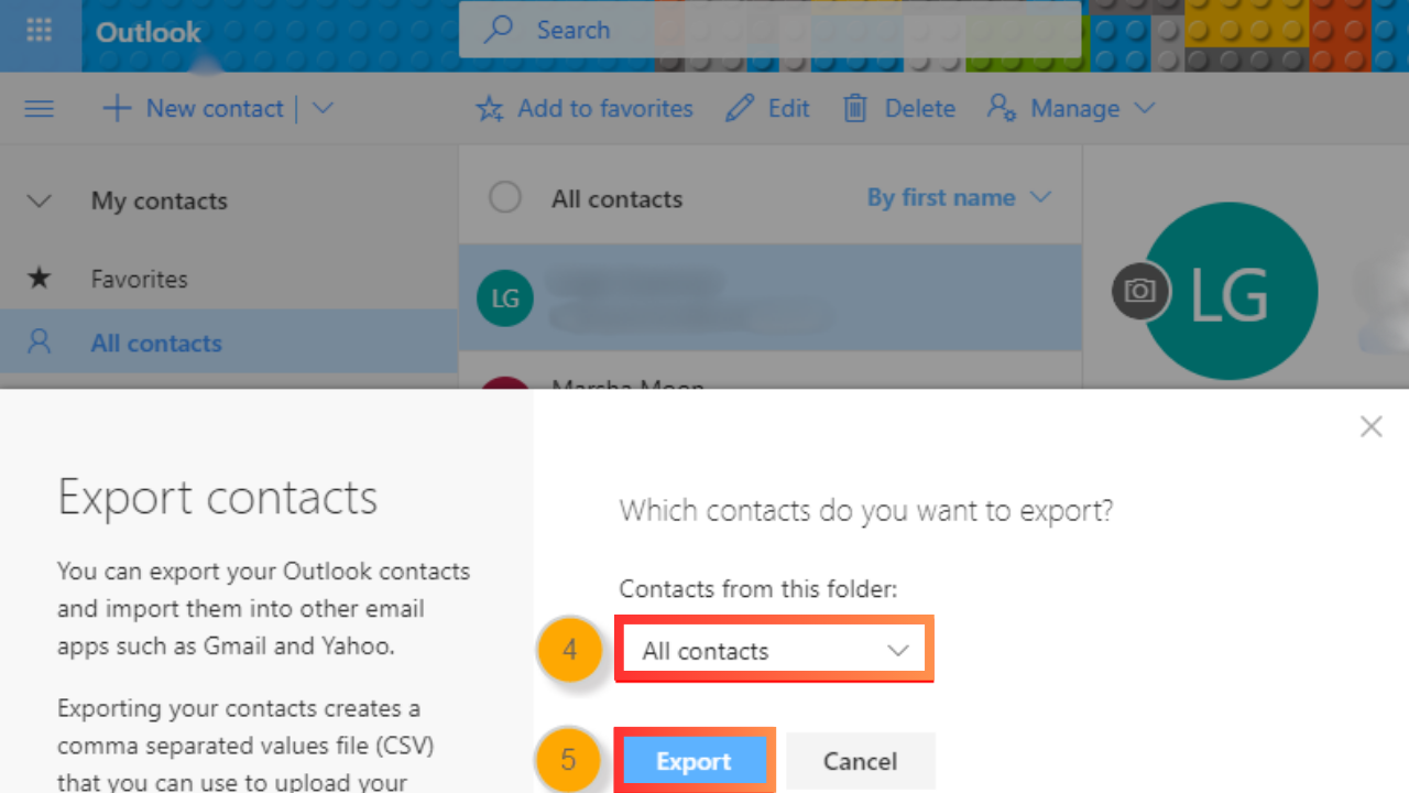 select-all-contacts-and-export