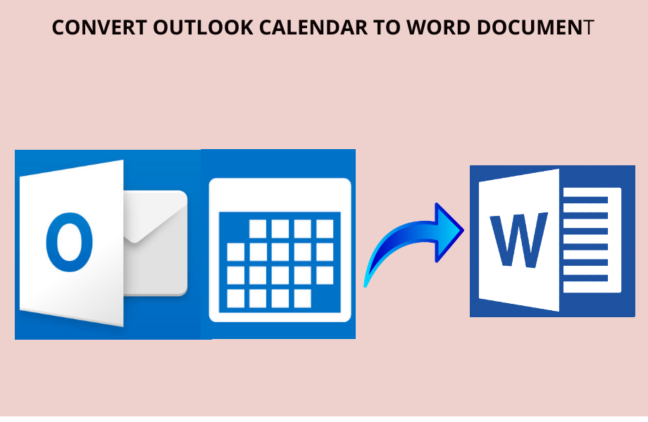 Outlook calendar to text