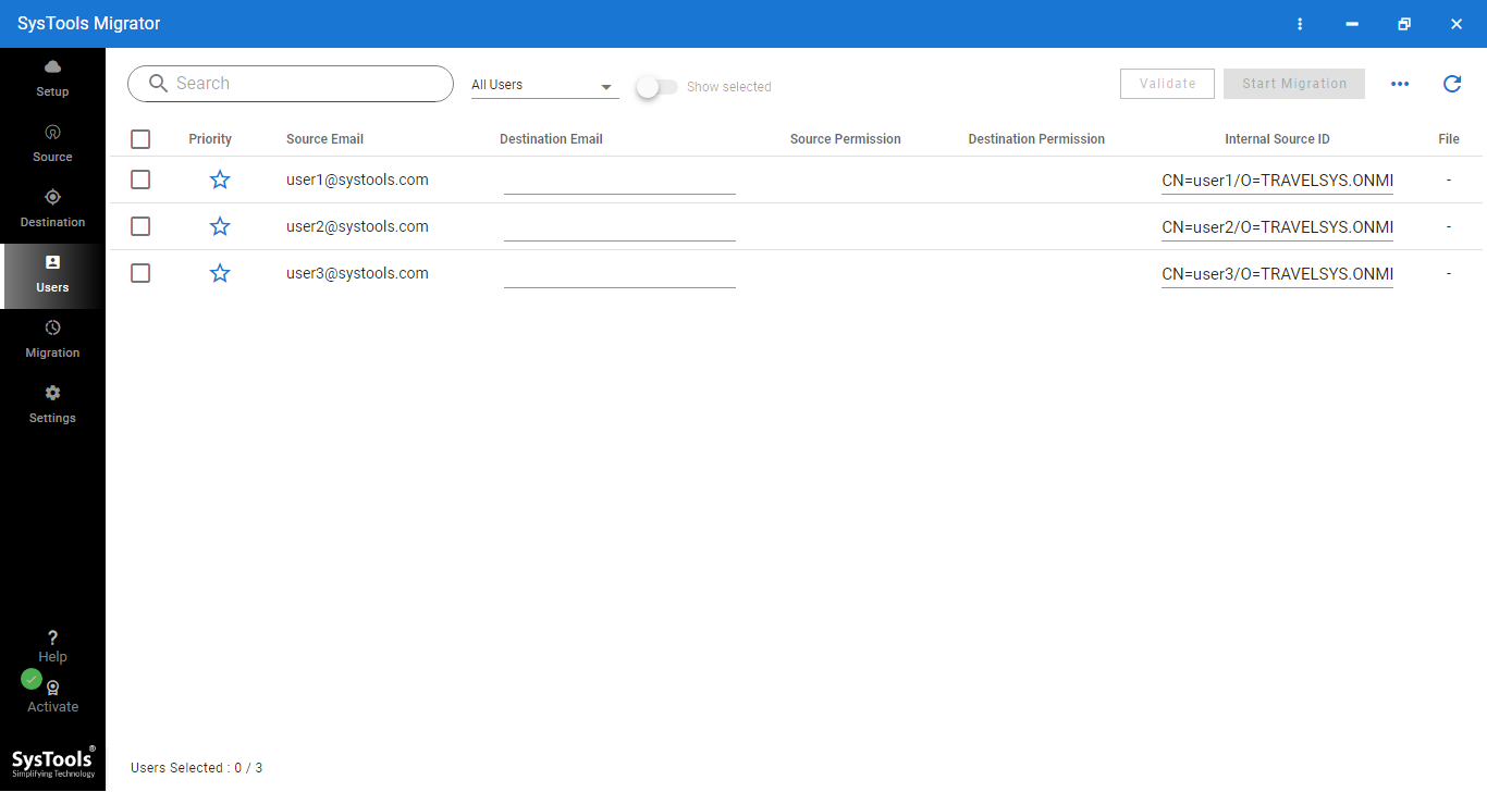 full data migration