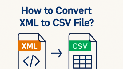convert xml to csv
