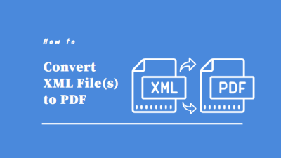 convert xml to pdf