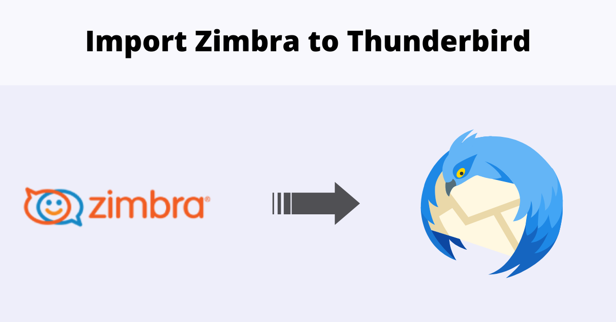Zimbra to Thunderbird migration