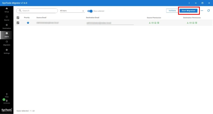 Start the Exchange to Domino Transition