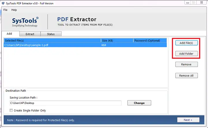 add file