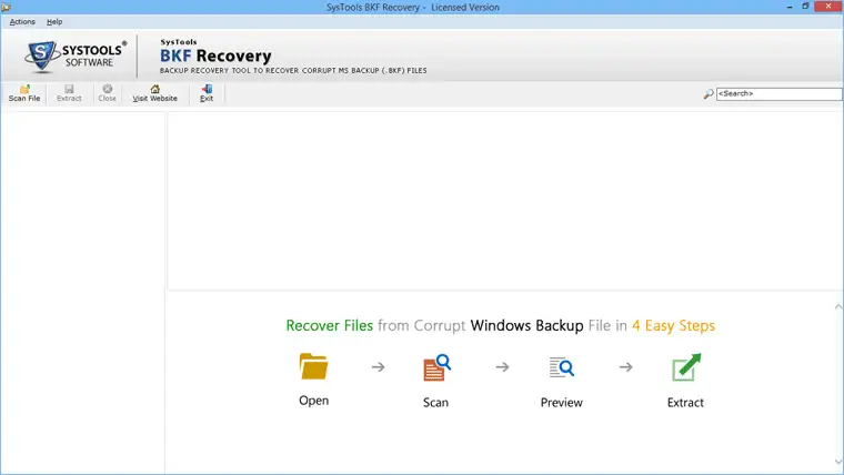 windows bkf recovery tool
