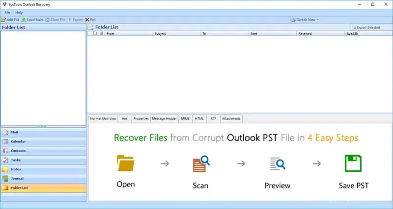 outlook repair tool not responding