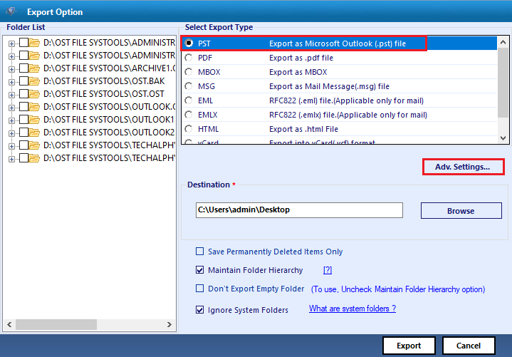 ost converter wizard