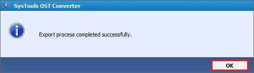 OST to Mac Mail Completed