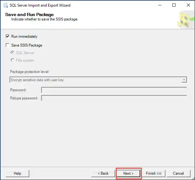 convert sql database to csv