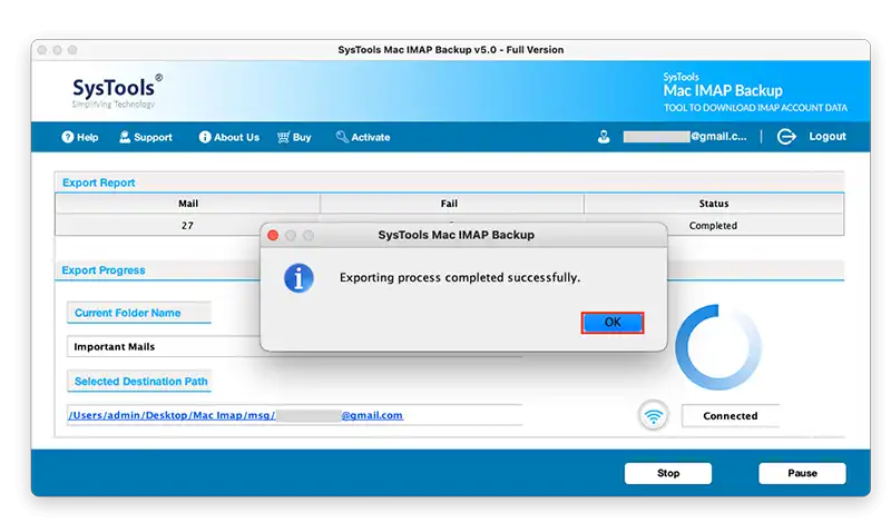 Convert IMAP to MSG Done