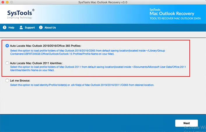 multiple outlook veraions