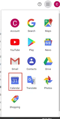 Select Calendar Application