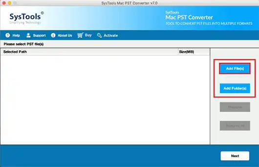 add files or folder