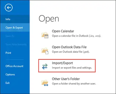 how to export contacts from Outlook to Constant Contact