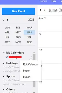Import ICS File to Yahoo Calendar