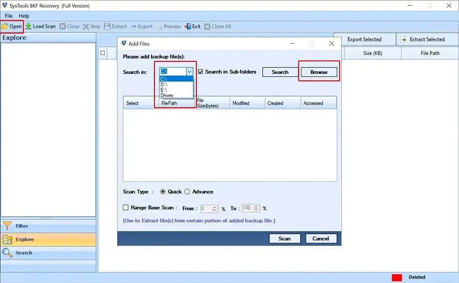windows bkf recovery tool