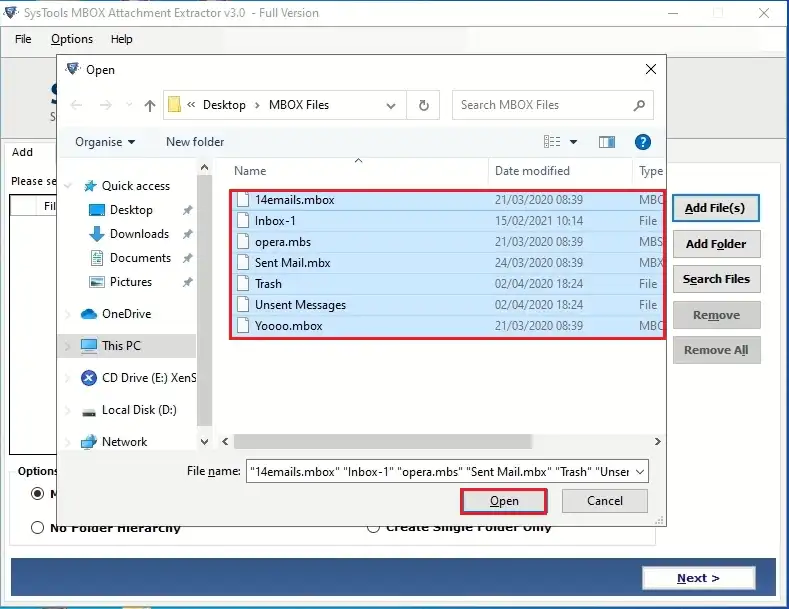 browse thunderbird file