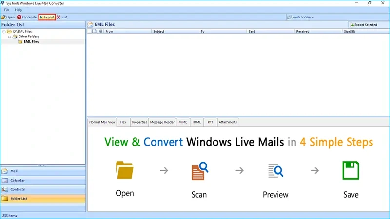 transfer emails