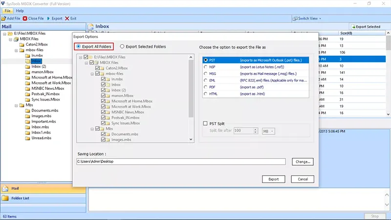 Open MBOX File with Outlook 2016