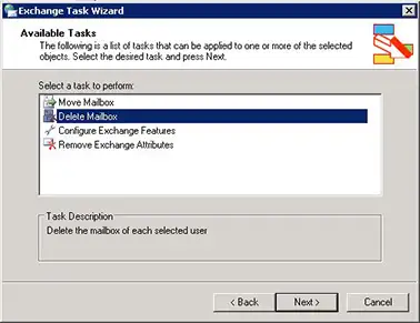 exchange server deleted mailboxes