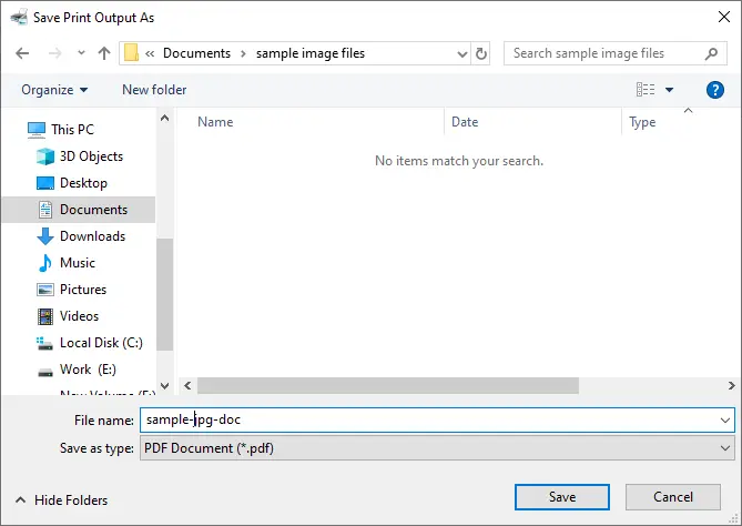 rename and save the file