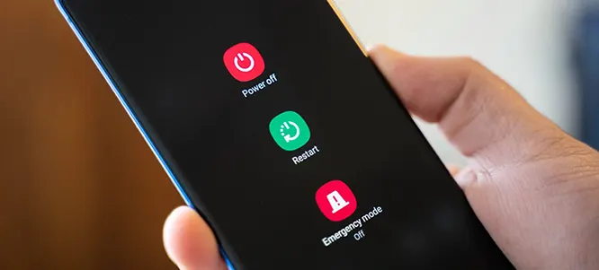 power off your mobile