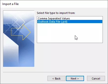 how to open .pst file without outlook
