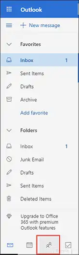 outlook people icon