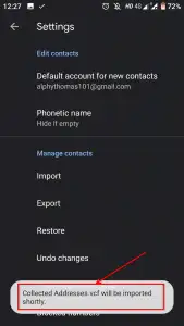 Export Contacts from Yahoo Mail to Android Smartphones